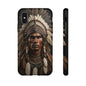 Native American Art Phone Case, Strong Culture Design, Unique Gift for Him or Her, Tough Cases, Customizable Protector, Tribal Style
