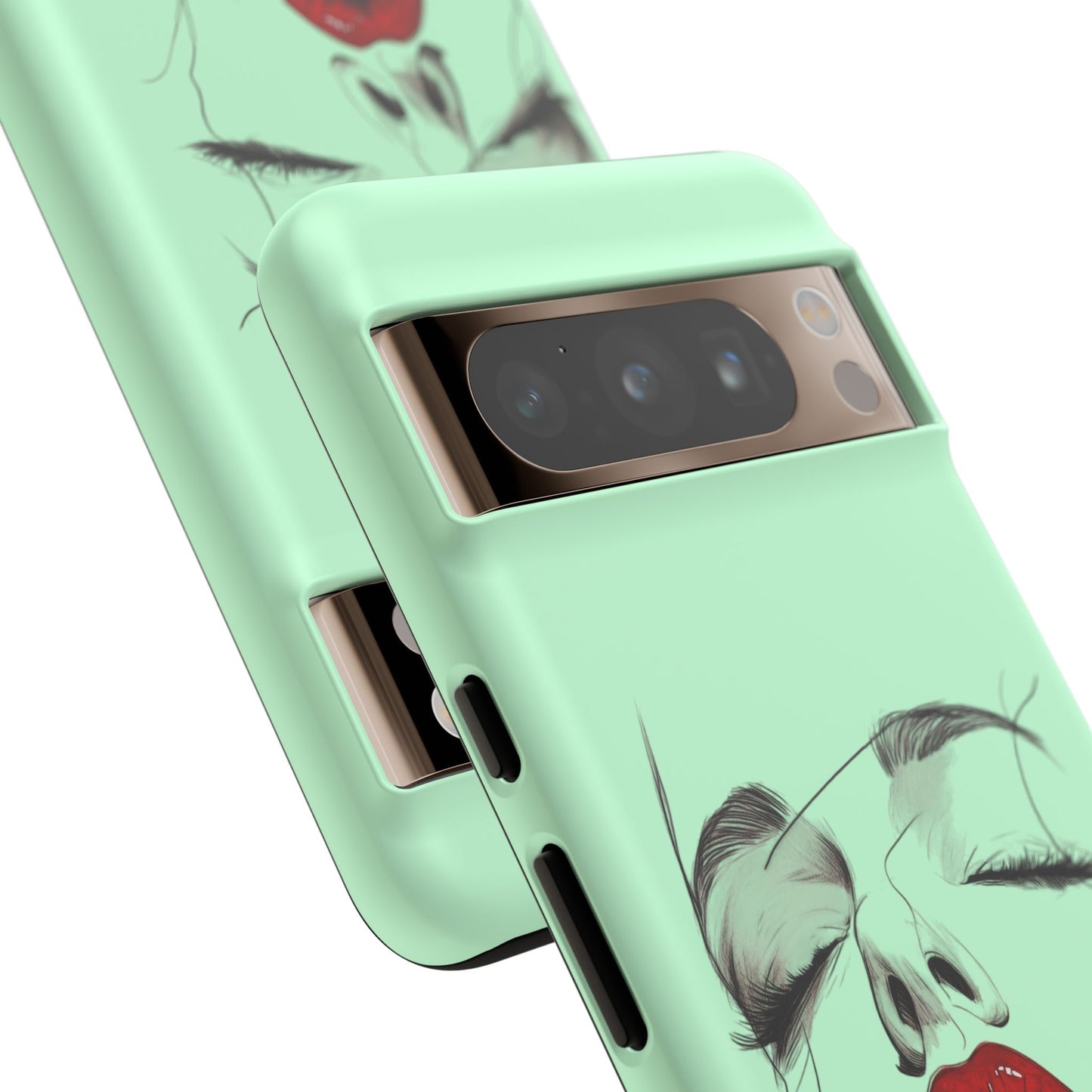 Stylish Phone Case, Artistic Phone Cover, Trendy Tech Accessory, Unique Cell Phone Protector, Gift for Her, Modern Aesthetic