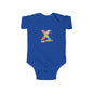 Cute Musical Infant Bodysuit - Letter X