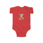 Cute Musical Infant Bodysuit - Letter X