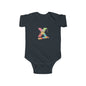 Cute Musical Infant Bodysuit - Letter X