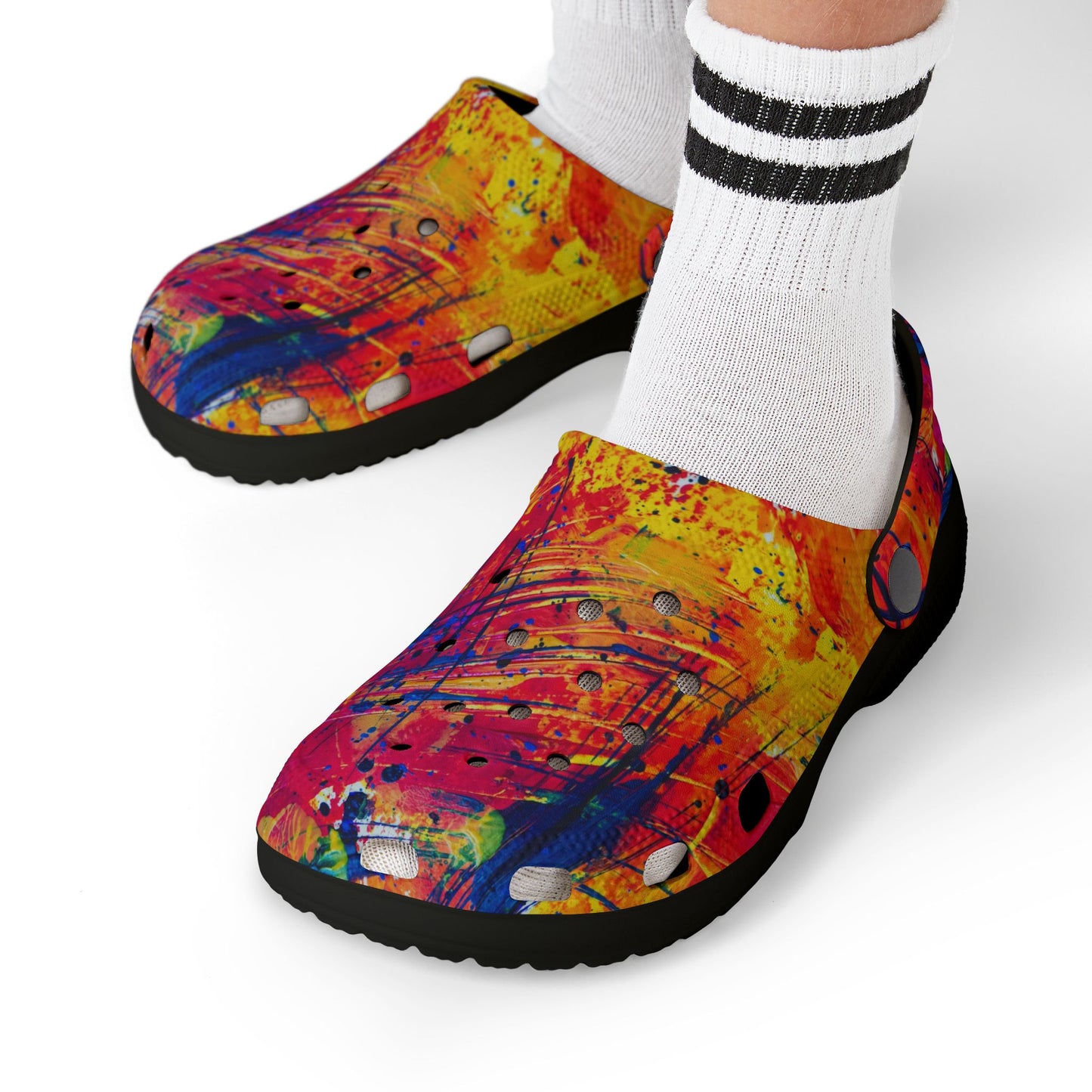 Vibrant Kid's EVA Foam Clogs, Colorful Summer Footwear for Play, Pool, and Casual Outings, Perfect for Birthdays and Holiday Gifts