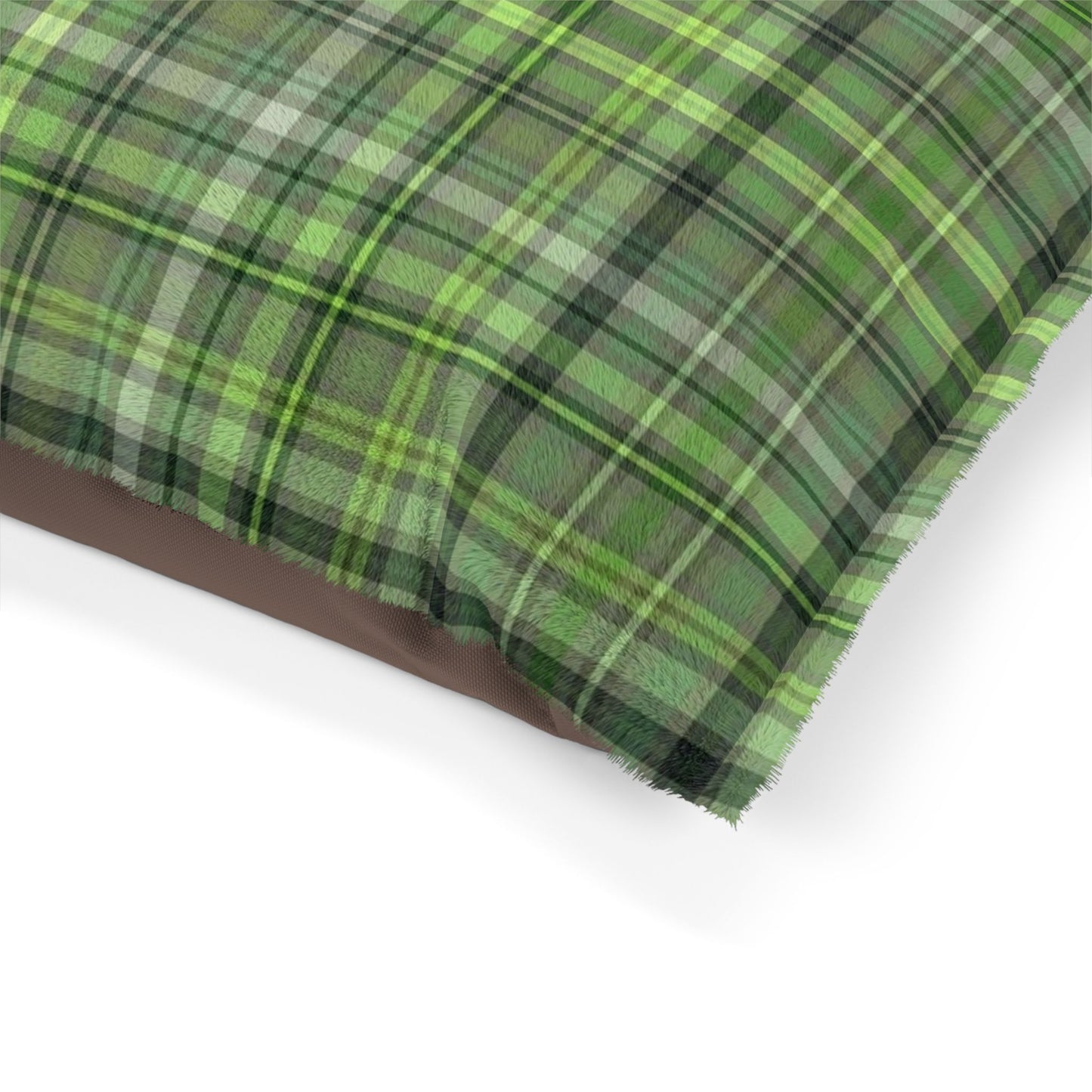 Plaid Pet Bed for Cozy Pets, Dog Bed, Cat Bed, Cute Animal Decor, Holiday Gift for Pet Lovers