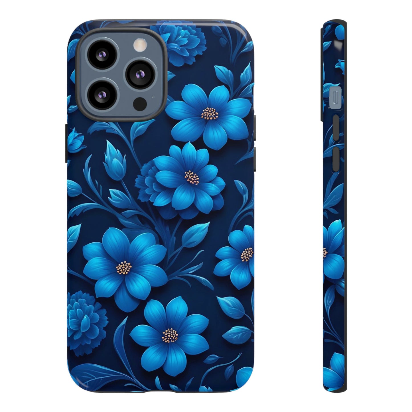 Tough Cases: Floral iPhone Case, Vibrant Phone Cover, Flower Patterned Case, Protective Floral Design, Spring Gift Idea