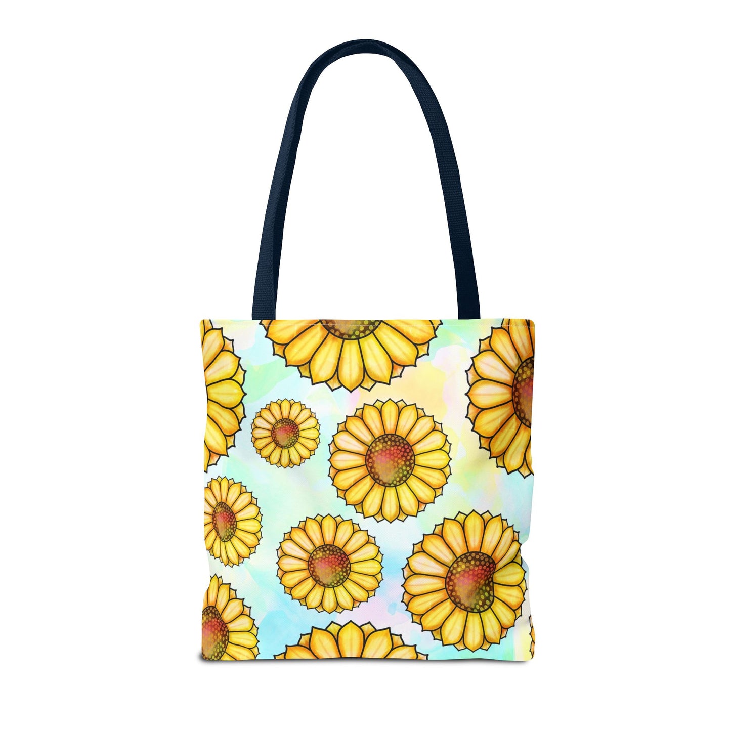 Sunny Floral Tote Bag, Eco-Friendly Shopping Bag, Beach Bag Summer Accessory