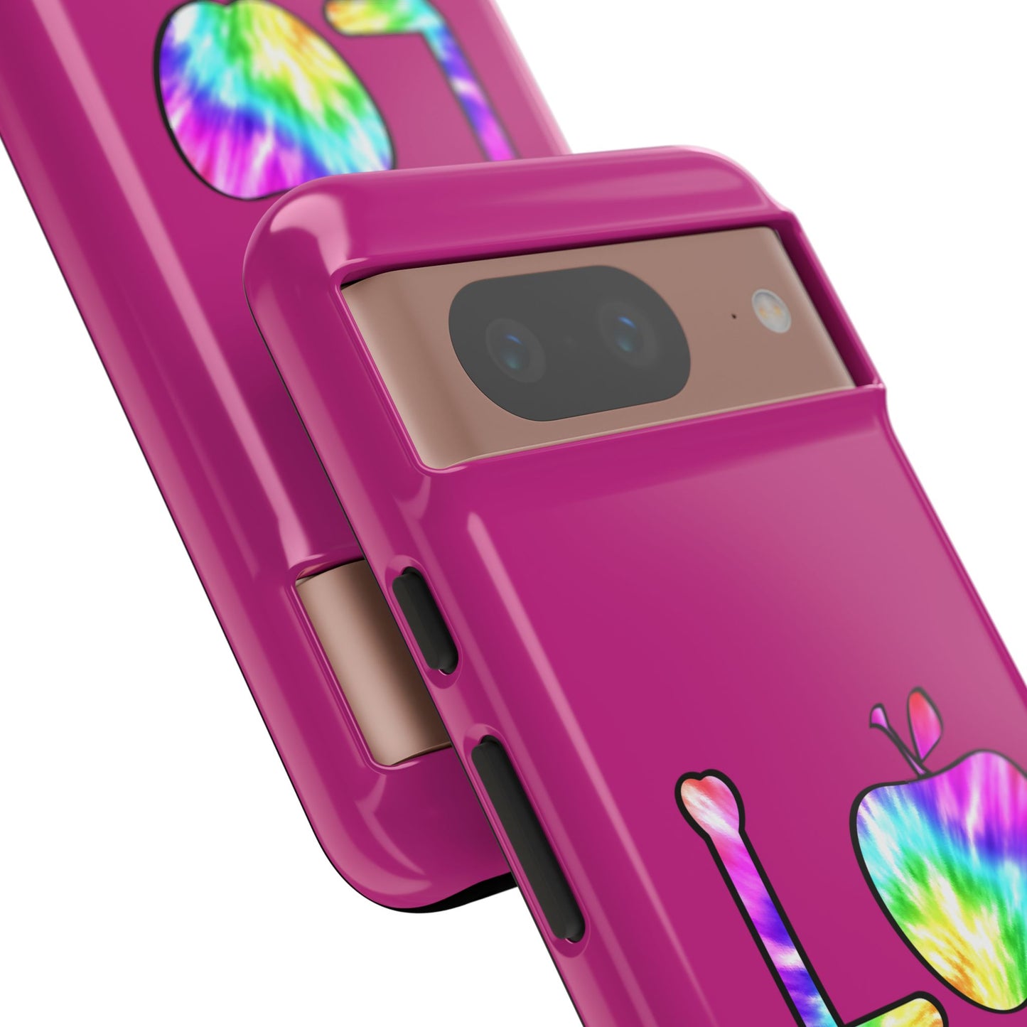 Colorful Love Phone Case, Tough Cases for iPhone, Cute Phone Accessory, Gift for Her, Summer Vibe Phone Cover