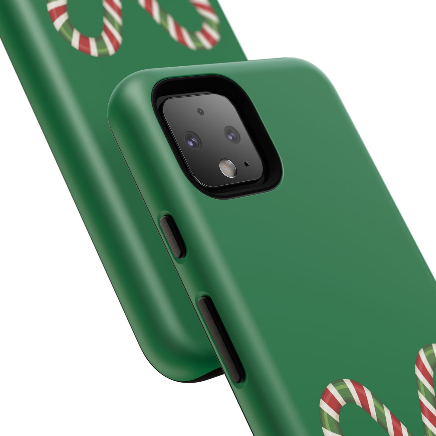 Candy Cane Phone Case: Holiday Spirit, Festive Gift, Cute Accessories, Christmas Decor, Seasonal Style