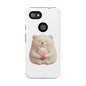 Cute Bear Phone Case, Tough Cases, Animal Lover Gift, Kids Accessories, Mother’s Day, Heartwarming Design
