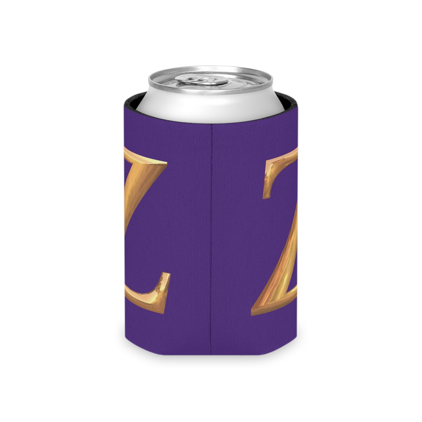 Stylish Monogram Z Can Cooler | Personalized Gift, Party Favor, Tailgate Gear, Outdoor Events, Custom Drink Holder