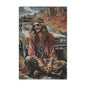 Hippie Road Trip Minky Blanket — Vintage Boho Camper Throw
