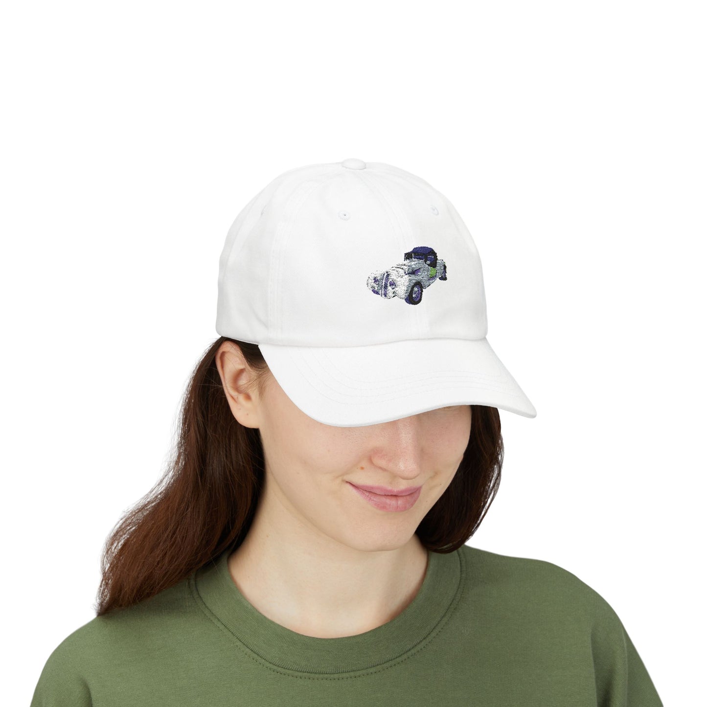Classic Car Dad Cap, Vintage Auto Hat, Perfect Gift for Car Lovers, Adjustable Dad Hat, Casual Style for Any Occasion