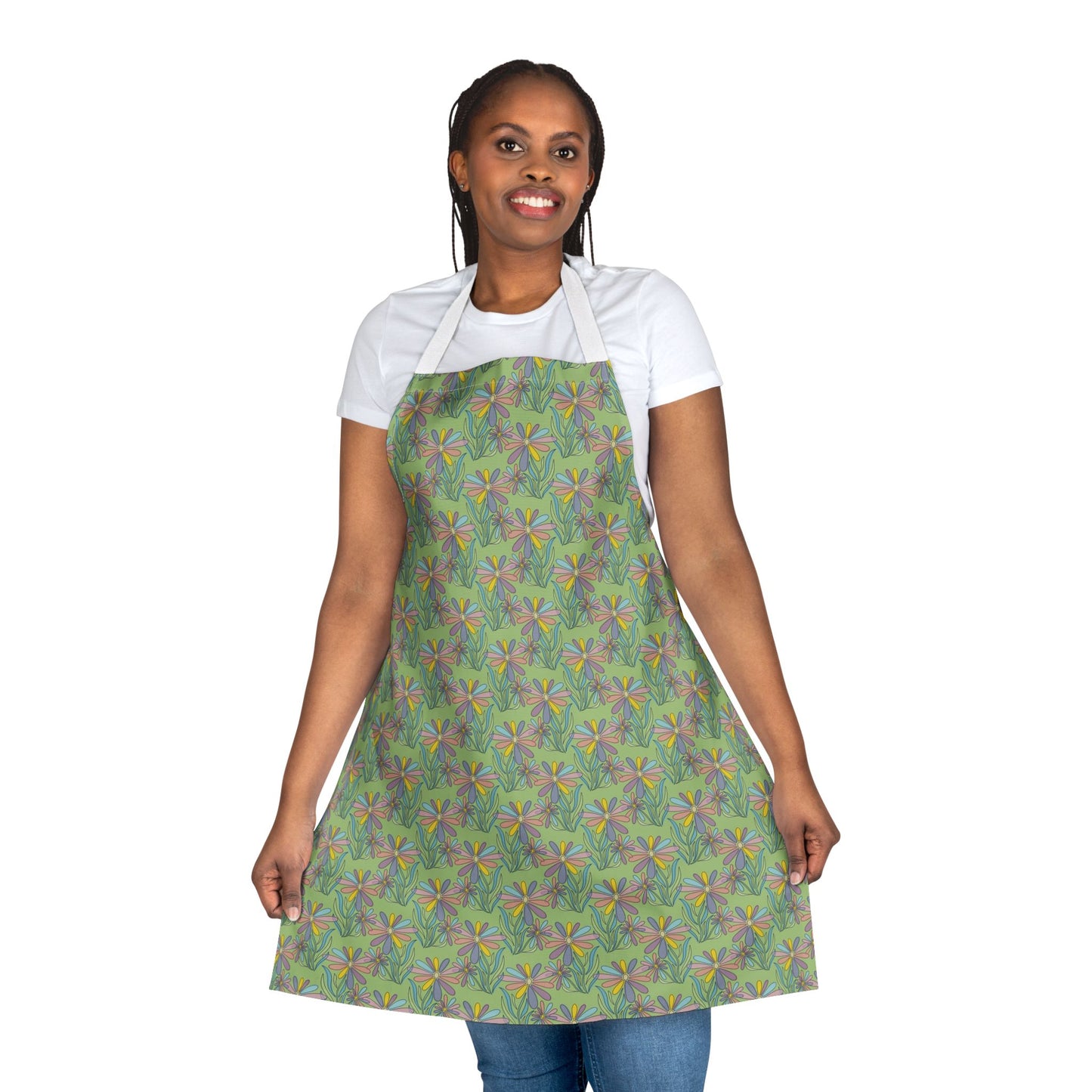 Apron, 5-Color Straps (AOP)
