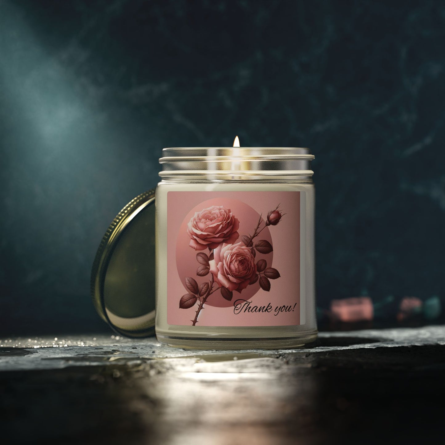 Scented Candles, Coconut Apricot Wax (4oz, 9oz)