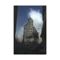 Matte Stretched Canvas - Ruined Cathedral Architectural Print