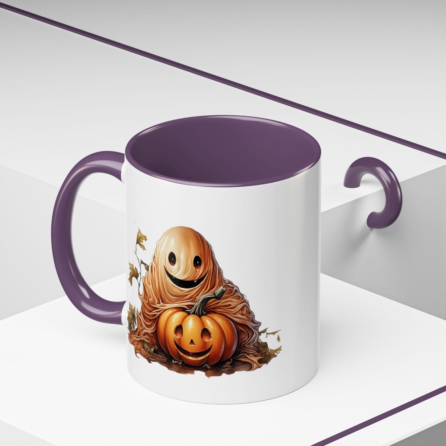 Whimsical Halloween Coffee Mug | Pumpkin-Inspired Drinkware, Cute Fall Decor, Gift for Pumpkin Lovers, Cozy Autumn Vibe