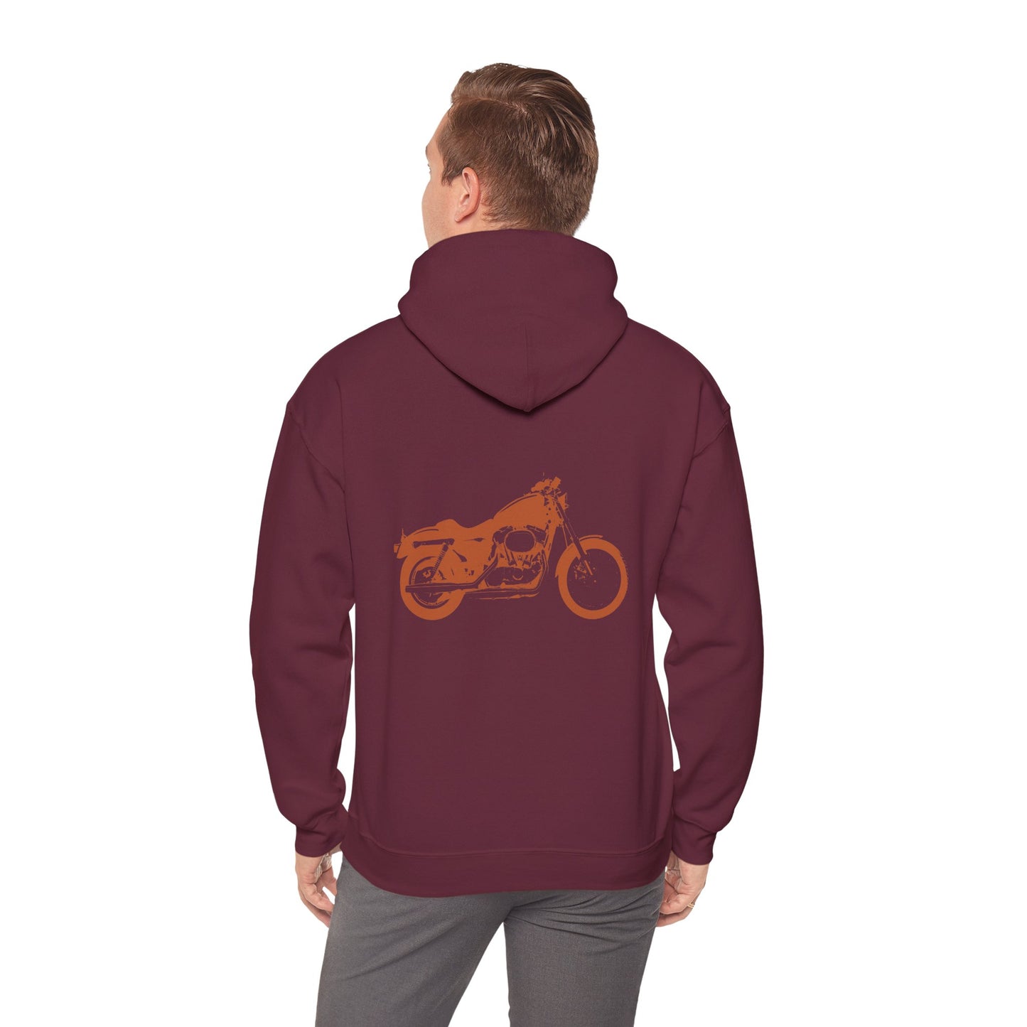 Rebel by Nature Hoodie - Unisex Heavy Blend Sweatshirt for Adventure Lovers