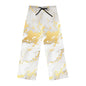 Chic Marble Print Pajama Pants for Comfort and Style, Women's Relaxed Fit