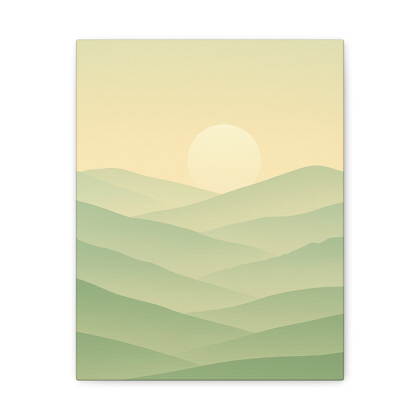 Matte Canvas, Stretched, 1.25" Sunset or Sunrise