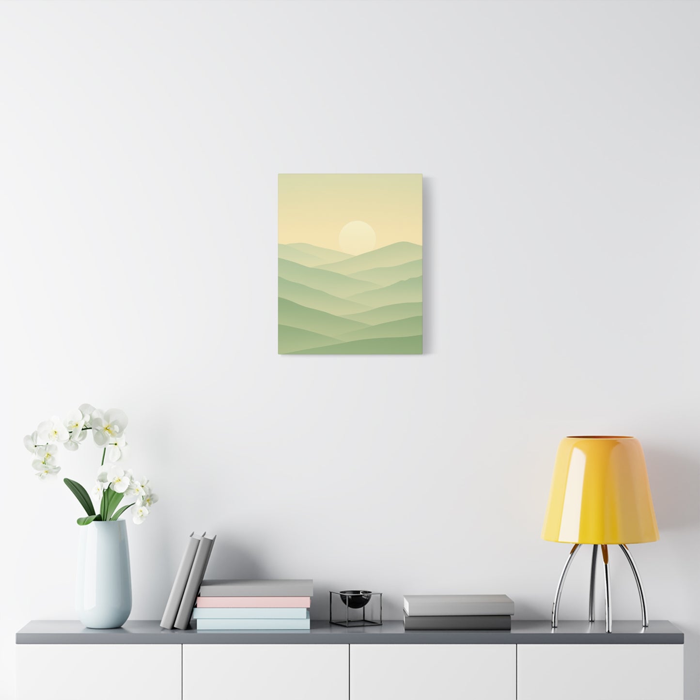Matte Canvas, Stretched, 1.25" Sunset or Sunrise