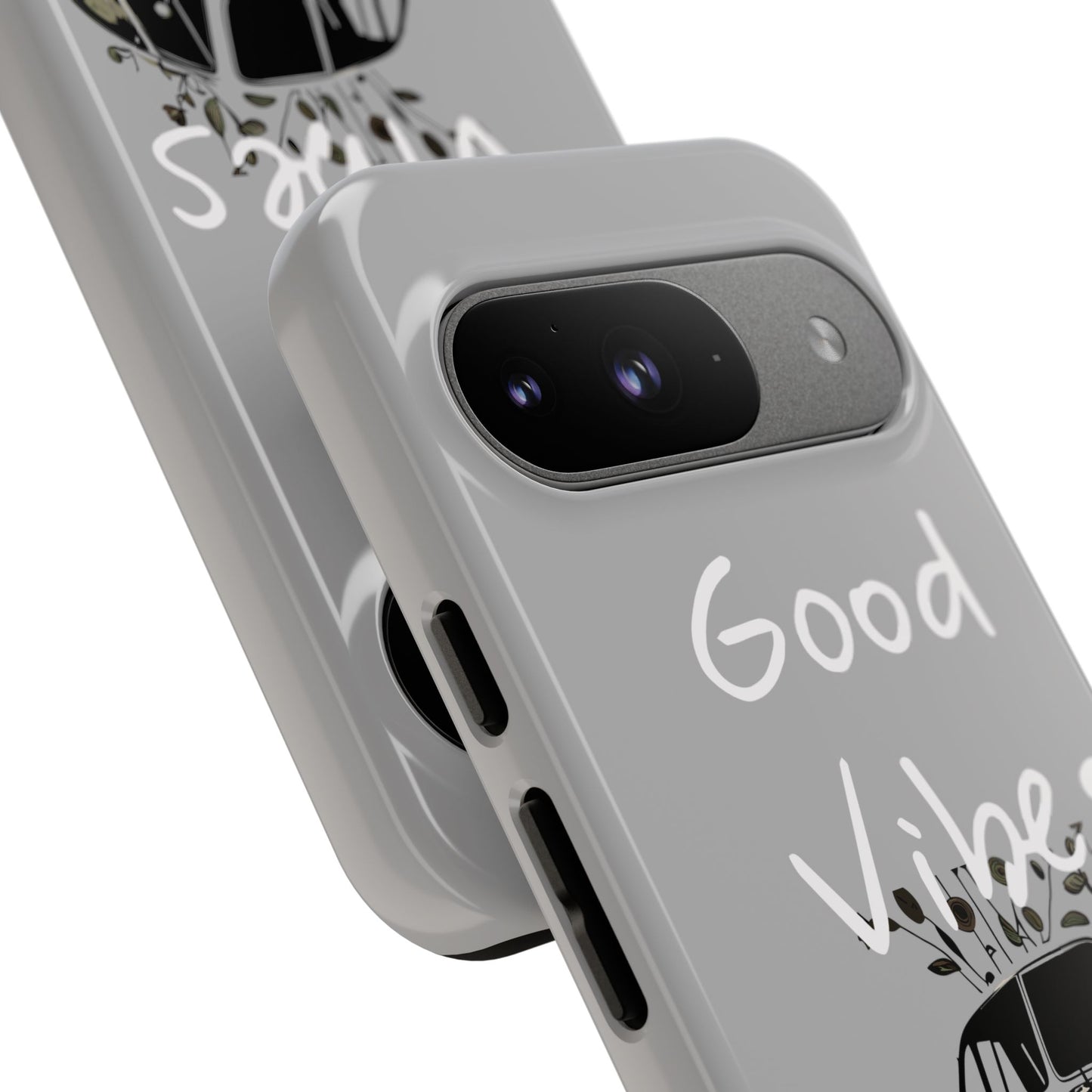 Floral Phone Case | Good Vibes, Phone Accessories, Gift for Her, Trendy Tech, Summer Vibes, Birthday Gift