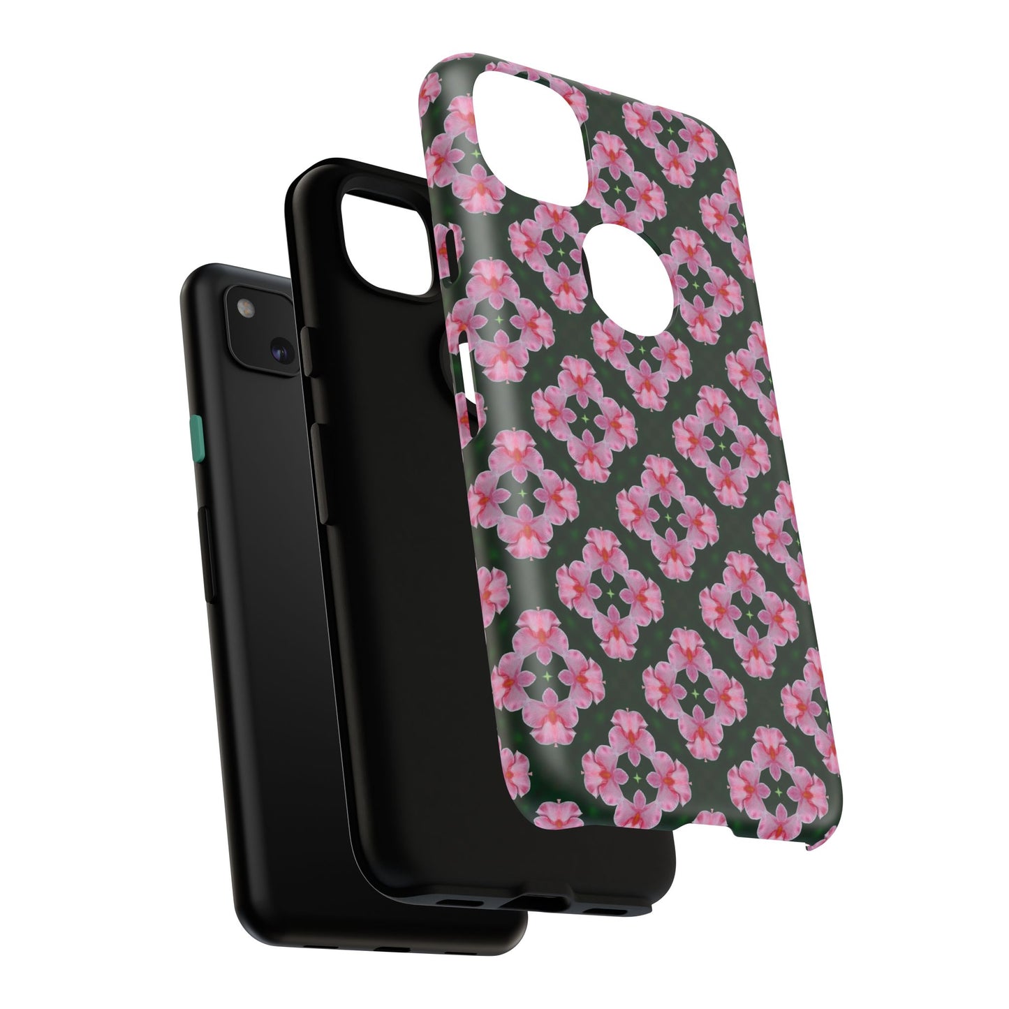Tough Cases - Floral Phone Case, Stylish Protective Cover for Women, Gift Idea for Birthdays, Unique Floral Design, Trendy Tech Accessory