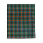 Cozy Plaid Velveteen Plush Blanket, Soft Throw for Cozy Nights, Perfect Gift for Fall & Winter, Holiday Decor Blanket, Home Comfort