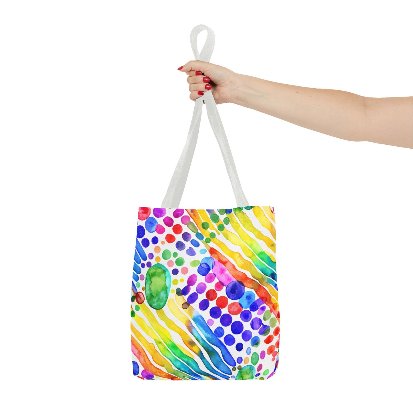 Colorful Abstract Tote Bag, Beach Bag, Shopping Bag, Summer Accessory