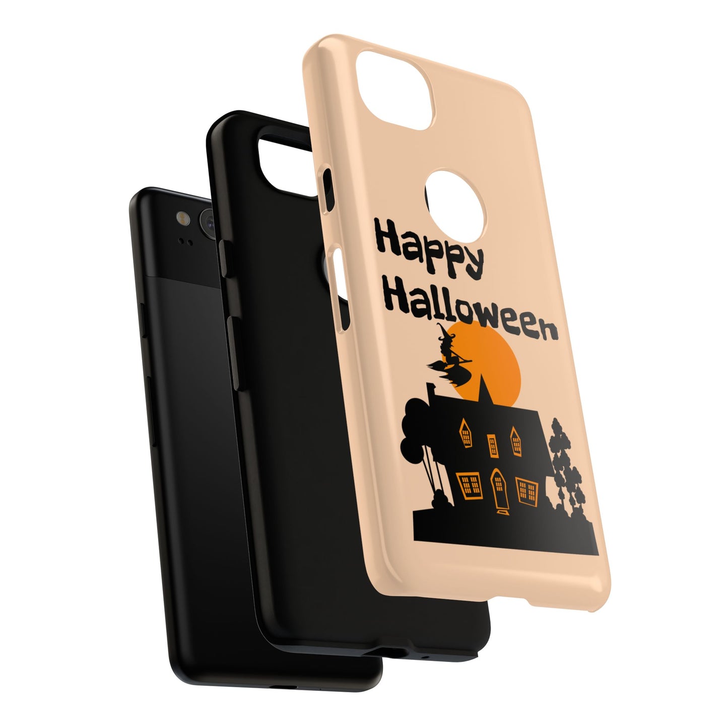 Halloween Phone Case, Spooky Mobile Cover, Tough Case for Phone, Witch Design, Fall Decor, Unique Gift for Halloween
