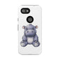 Cute Hippo Phone Case, Unique Tough Cases, Animal Lover Gift, Cute Animal Design, Baby Animal Phone Accessory