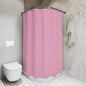 Chic Pink Patterned Shower Curtain, Elegant Bathroom Decor, Modern Design, Gift for Homeowners, Stylish Shower Accessories