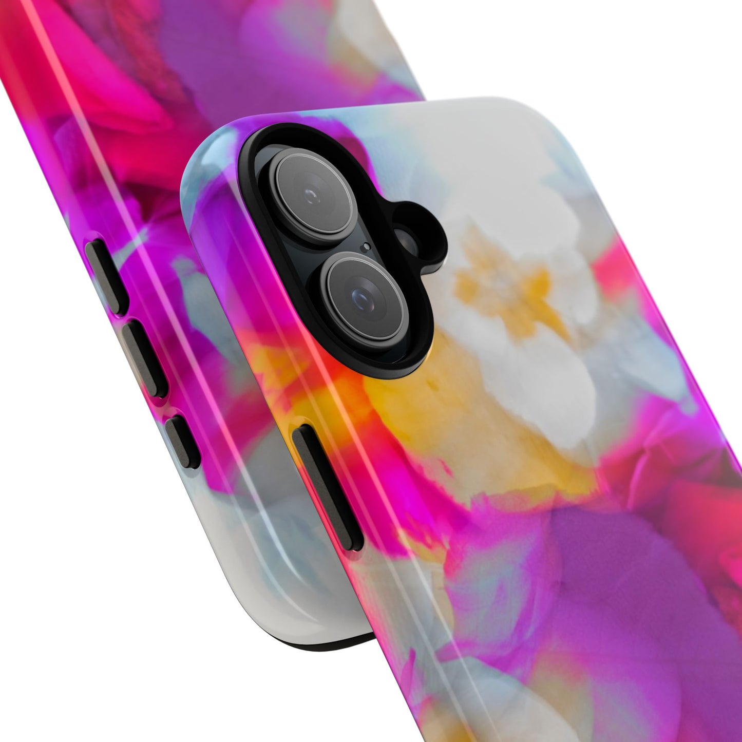 Floral Phone Case: Stylish Art for Your Device, Tough Cases, Gift for Her, Flower Print, Trendy Accessories, Phone Protection