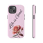Roses & Positivity Phone Case - Floral Design, Life is Good, Tough Cases for Everyday Wear, Gift for Friends, Mother's Day, Spring [...]