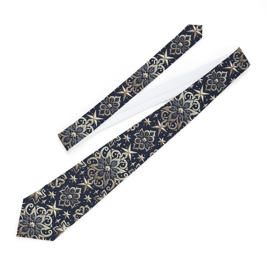 Elegant Floral Necktie for Special Occasions