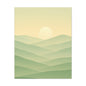 Matte Canvas, Stretched, 1.25" Sunset or Sunrise
