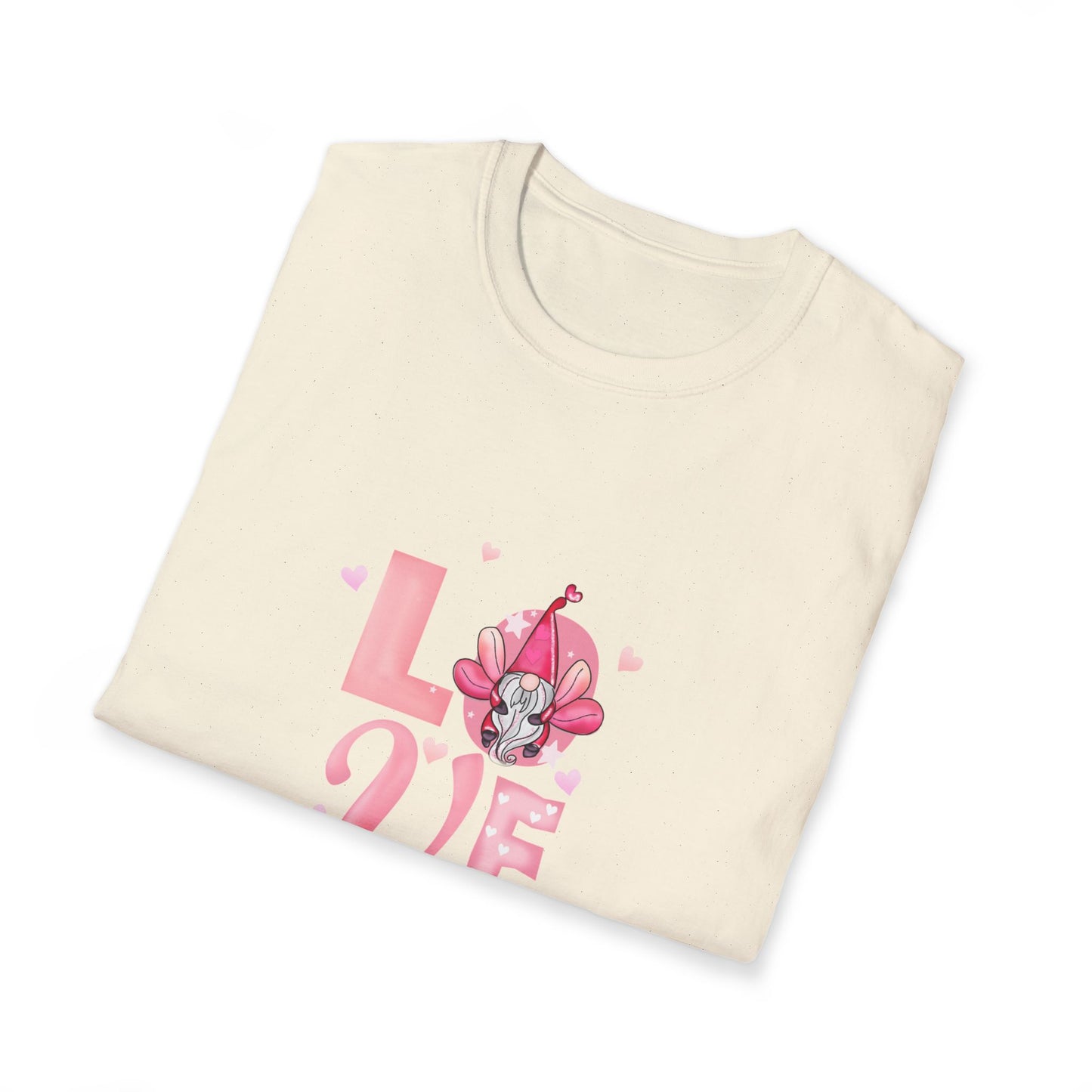 Love Cherry Blossom T-Shirt — Pink Floral "LOVE" Graphic Tee