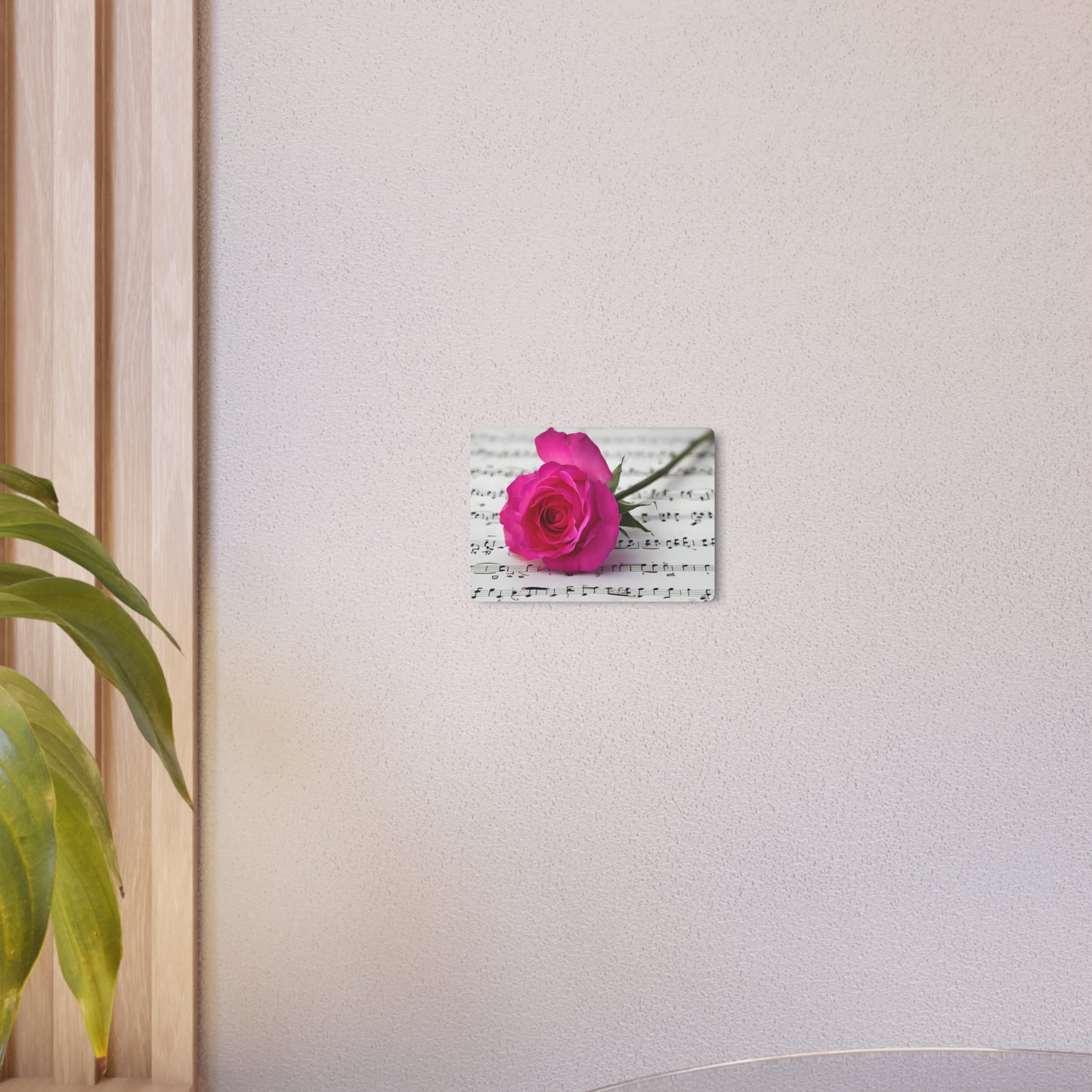 Elegant Floral Metal Art Sign - Pink Rose on Sheet Music Wall Décor, Perfect Gift for Music Lovers, Home Decor, Mother’s Day, Wedding, [...]