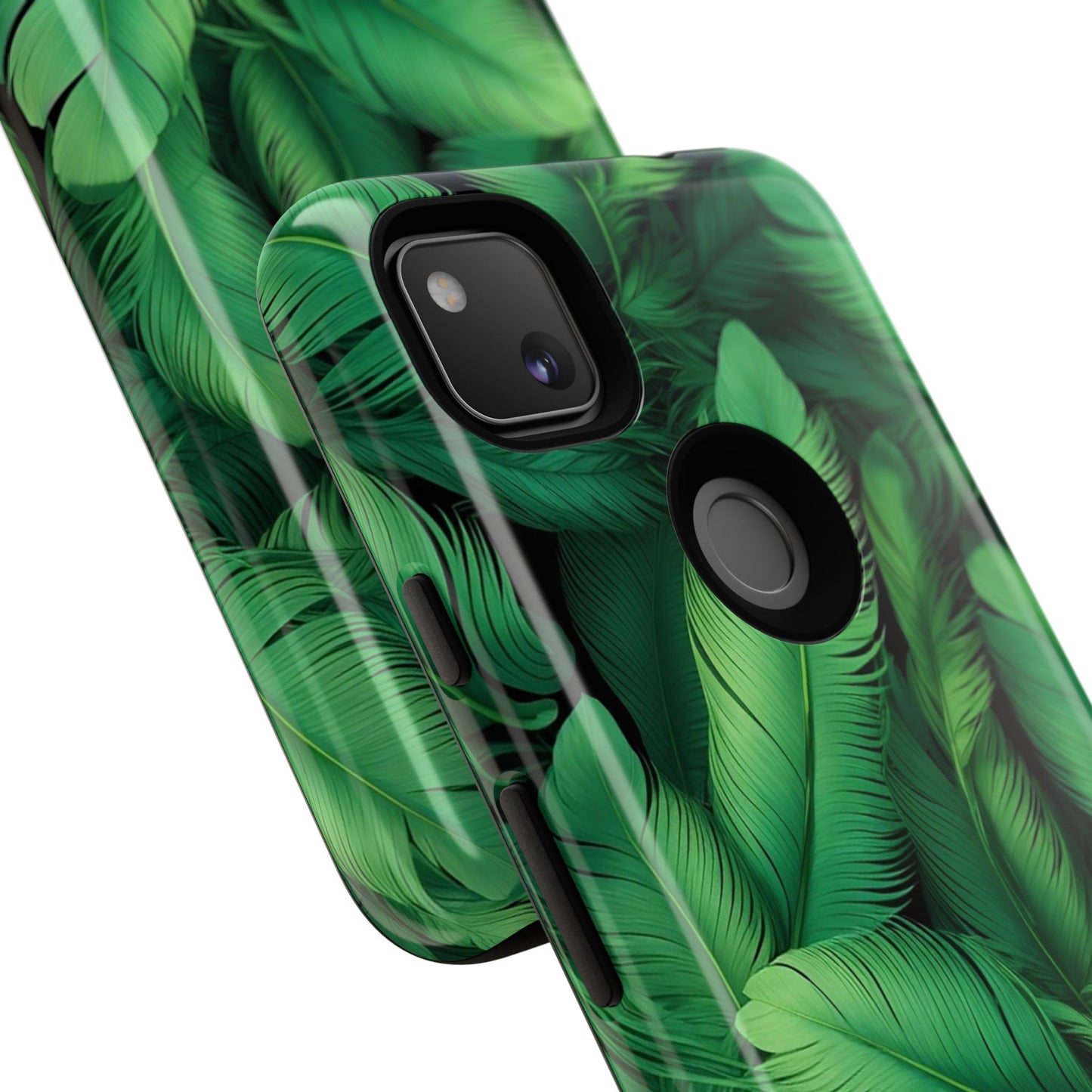 Tough Cases - Tropical Leaf Phone Case, Nature-inspired, Phone Accessory, Gift for Her, Jungle Theme, Eco-Friendly
