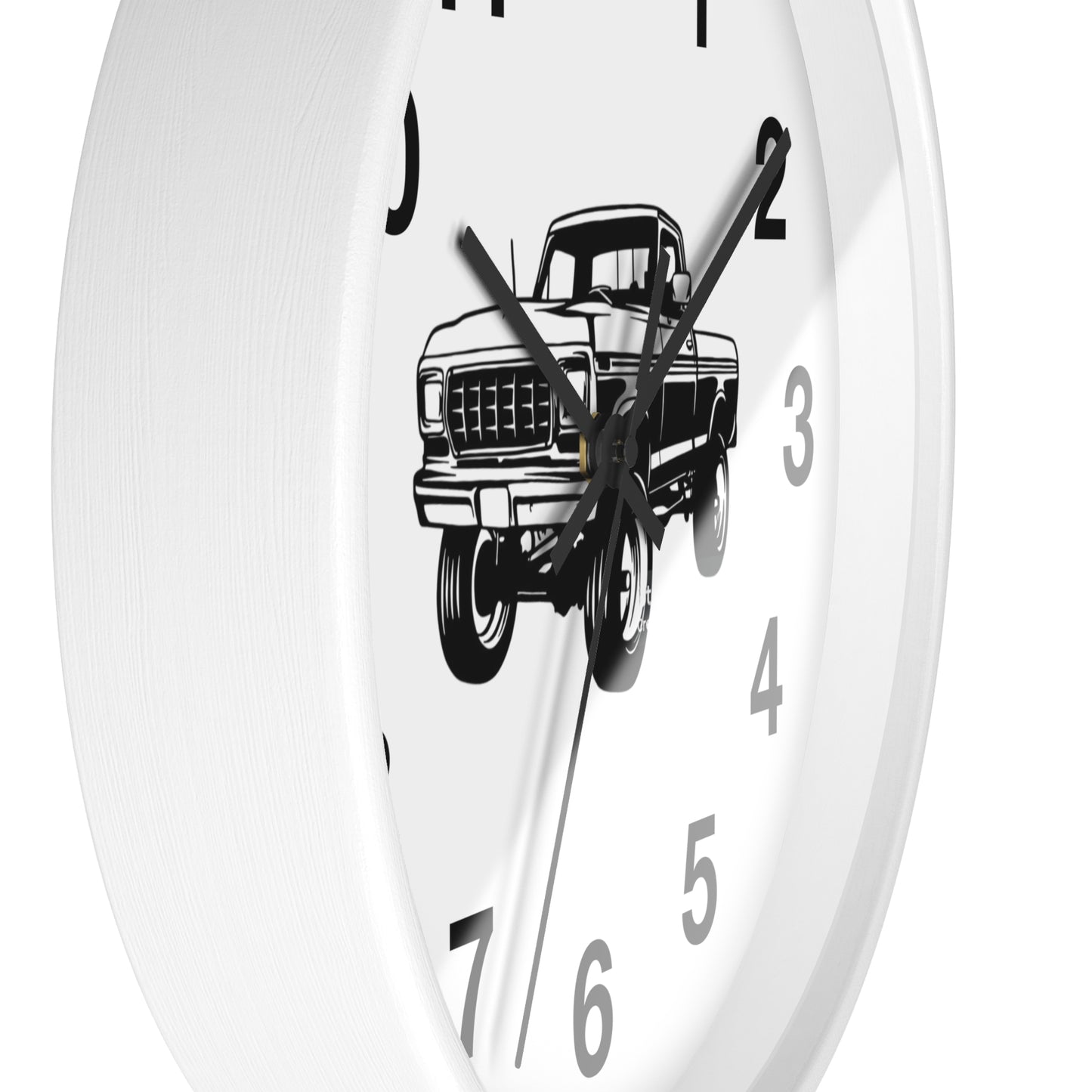 Classic Pickup Truck Wall Clock | Automotive Decor, Gift for Car Lovers, Rustic Home Accent, Garage Wall Art, Unique Timepiece