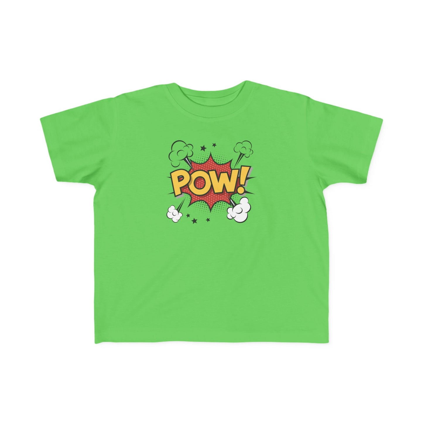 Superhero Toddler Tee, Cute Kids Shirt, POW Graphic T-Shirt, Fun Children's Wear, Birthday Gift, Playtime Outfit