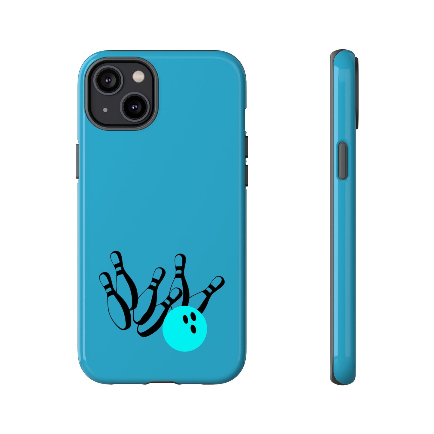 Bowling Phone Case, Tough Cases for Bowling Enthusiasts, Fun Gift for Bowlers, Unique Phone Accessory, Sports Themed Cases