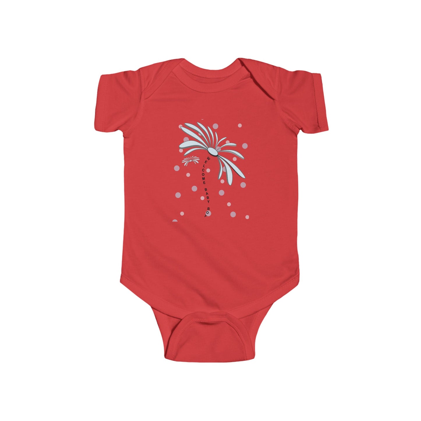 Infant Bodysuit with Adorable Palm Tree Design, Baby Shower Gift, Cute Summer Outfit, Newborn Clothing, Toddler Birthday Gift