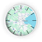 Boston Map Wall Clock - Unique Home Decor, Gift for Boston Lovers, Custom Wall Art, Office Decorations, Modern Timepiece