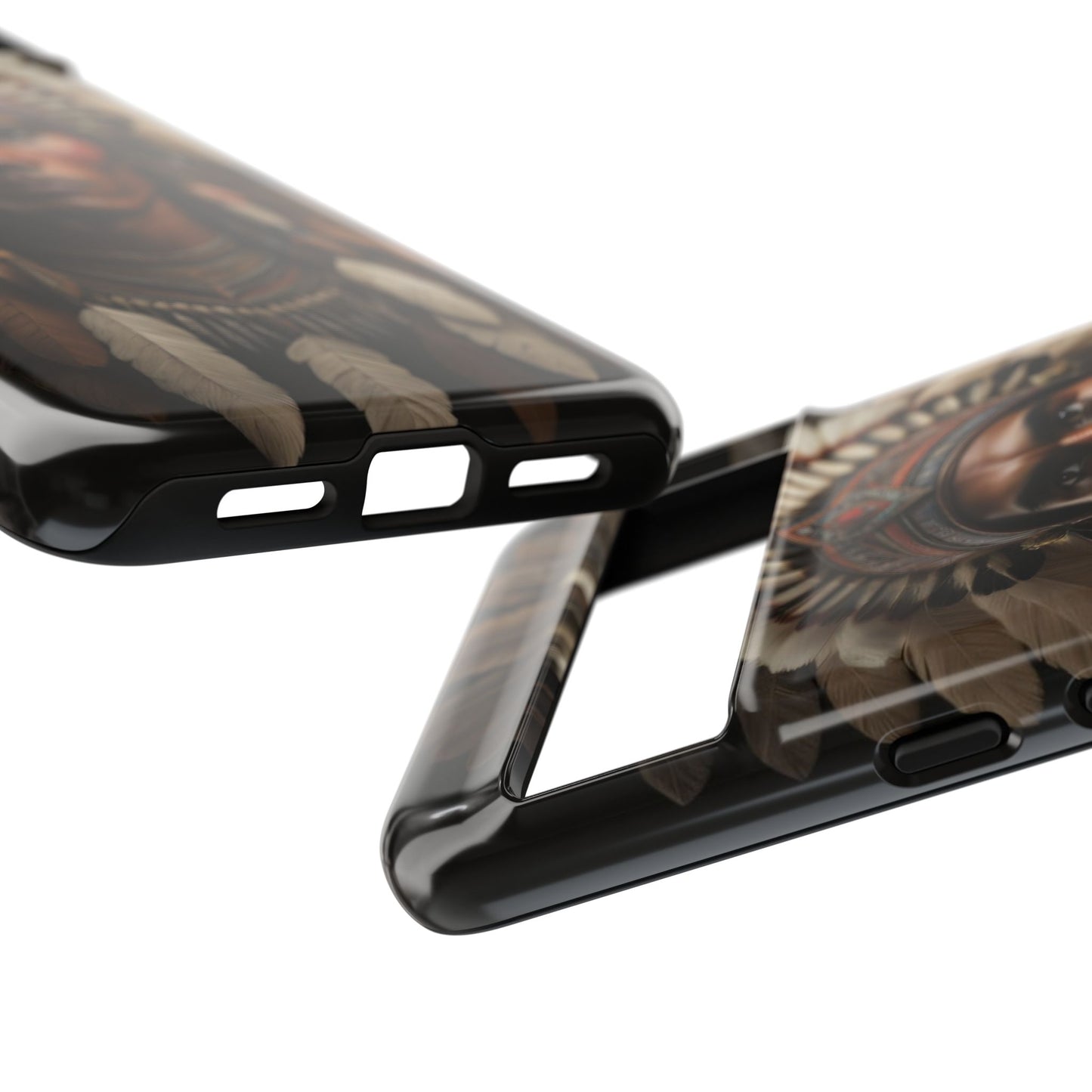 Native American Art Phone Case, Strong Culture Design, Unique Gift for Him or Her, Tough Cases, Customizable Protector, Tribal Style