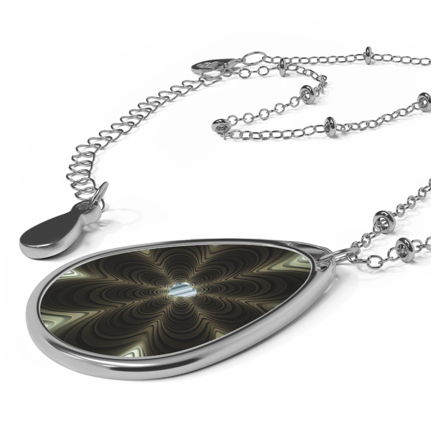Elegant Oval Necklace for Modern Women