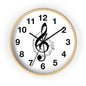 Musical Notes Wall Clock - Perfect for Music Lovers, Home Decor