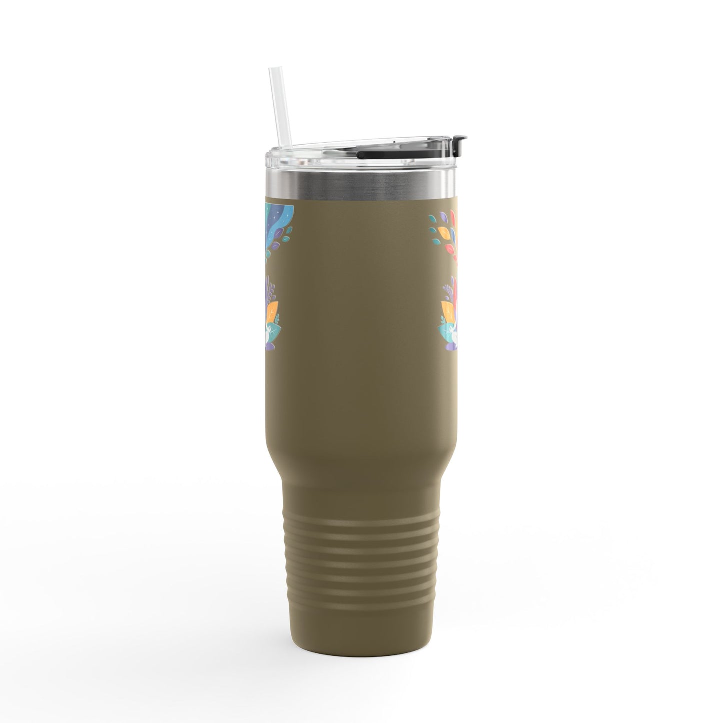 Colorful Yoga Themed Insulated Travel Mug | 40oz | Perfect Gift for Yoga Lovers, Coffee on the Go, Outdoor Adventures, Unique Travel [...]