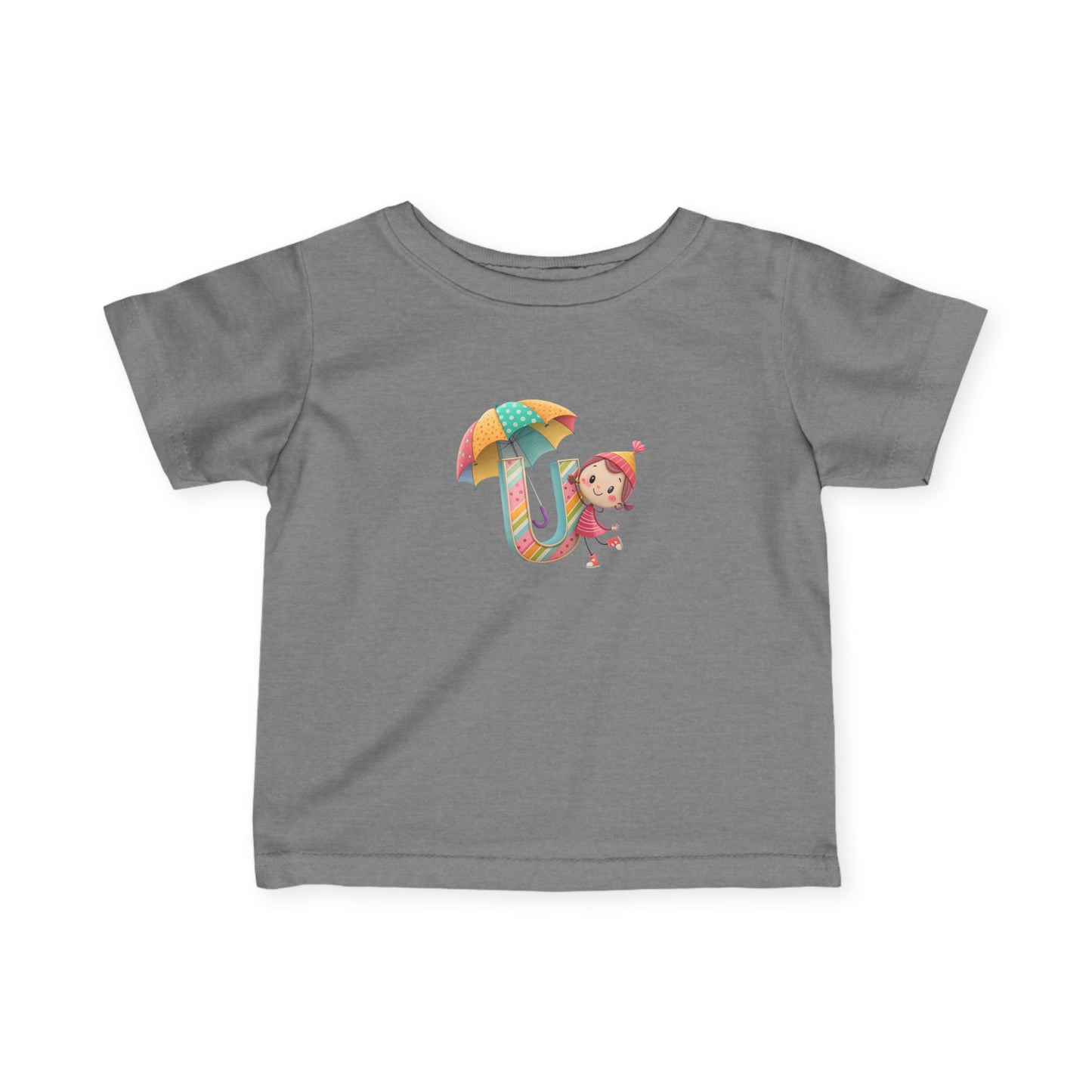 Adorable Infant Fine Jersey Tee with Colorful Umbrella Design, Baby Tee, Toddler Shirt, Cute Kids Clothing, Playtime Outfit, Gift for [...]