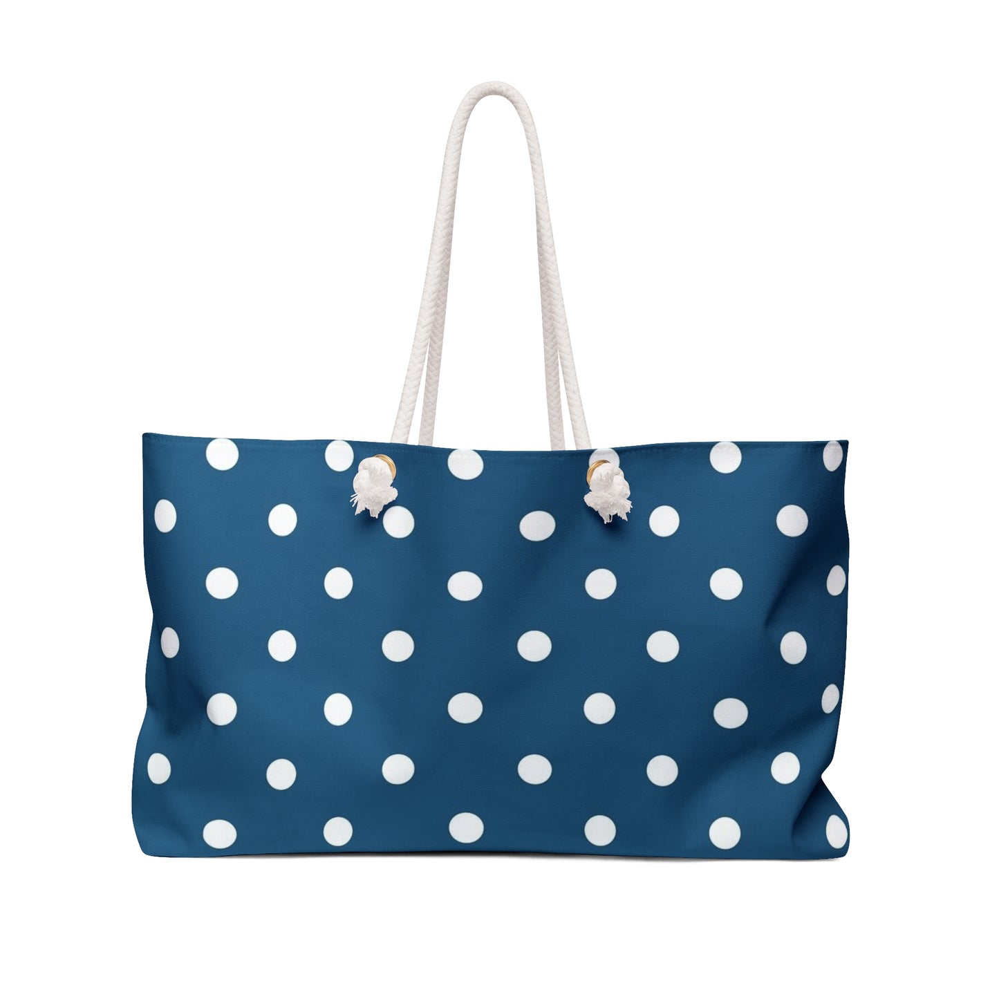 Polka Dot Weekender Bag | Stylish Travel Tote, Perfect for Weekend Getaways, Gym, Beach, and Everyday Use, Chic Polka Dots Design
