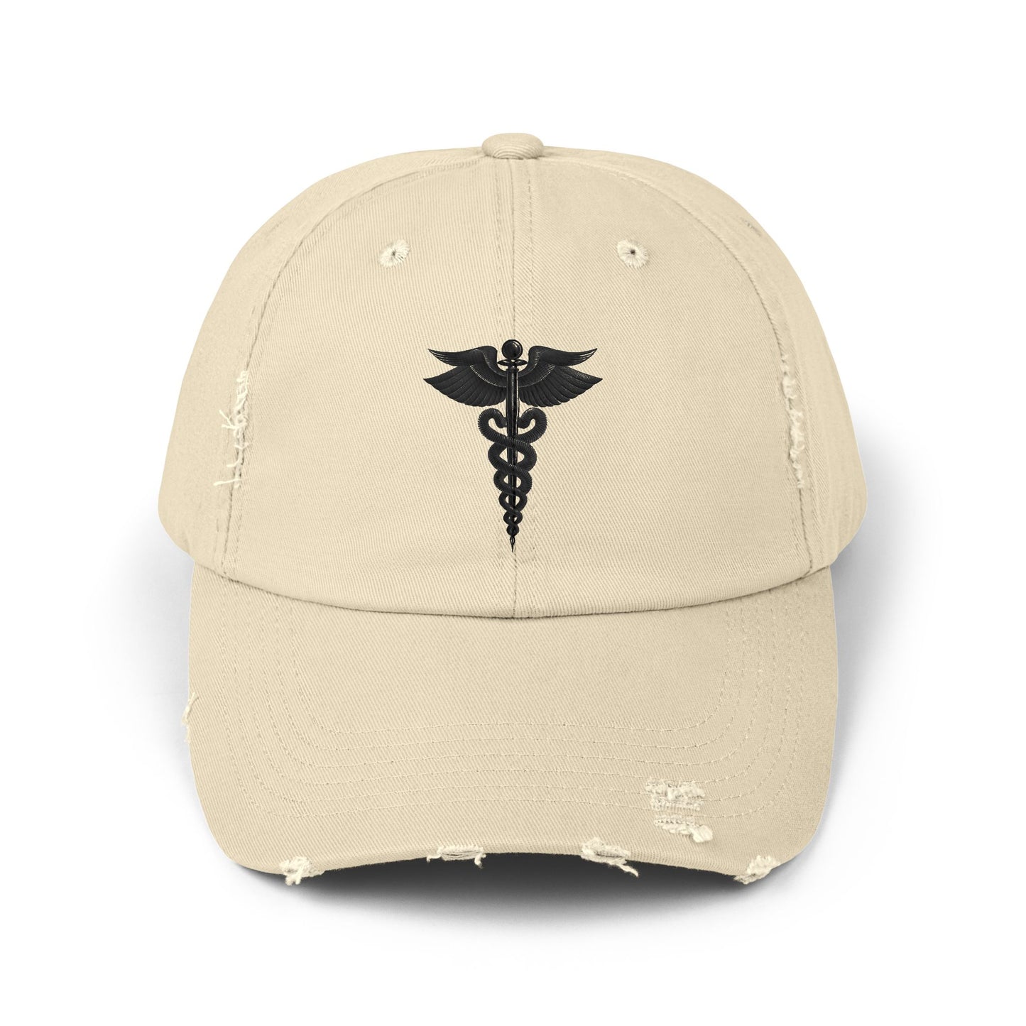 Unisex Distressed Cap with Caduceus Design, Perfect Gift for Healthcare Workers, Casual Style for Every Occasion, Fashionable Medical [...]