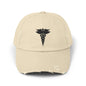 Unisex Distressed Cap with Caduceus Design, Perfect Gift for Healthcare Workers, Casual Style for Every Occasion, Fashionable Medical [...]
